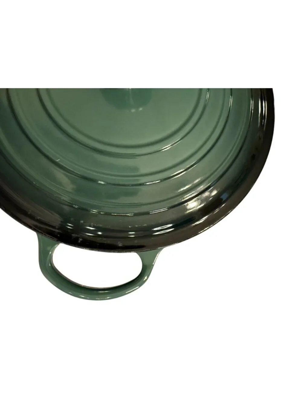 Le Creuset Enameled Cast Iron Braiser With Lid 7.5 Qt Green NWT